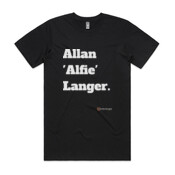 Brisbane Broncos - All Time 'Allan 'Alfie' Langer' - Slim T-Shirt - AS Colour - Slim Tee  - AS Colour - Slim Fit Paper Tee