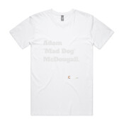 Newcastle Knights - All Time 'Adam 'Mad Dog' McDougall' - T-Shirt - AS Colour - Staple Tee - AS Colour - Staple Tee