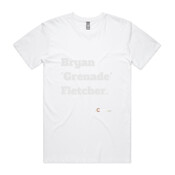 New South Wales - All Time 'Bryan 'Grenade' Fletcher.' T-Shirt - AS Colour Staple Tee - AS Colour - Staple Tee