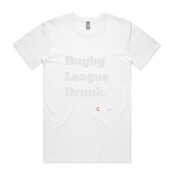 NRL - 'Rugby League Drunk' - T-Shirt - AS Colour - - AS Colour - Staple Tee