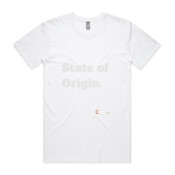 Queensland Maroons - 'State of Origin' T-Shirt - AS Colour Staple Tee - AS Colour - Staple Tee