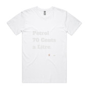 Brisbane Broncos - All Time 'Petrol 70 Cents a Litre' - T-Shirt - AS Colour -  - AS Colour - Staple Tee
