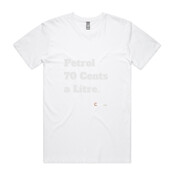 Brisbane Broncos - All Time 'Petrol 70 Cents a Litre' - T-Shirt - AS Colour -  - AS Colour - Staple Tee