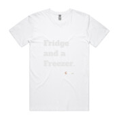 Brisbane Broncos - All Time 'Fridge and a Freezer' - T-Shirt - AS Colour -  - AS Colour - Staple Tee