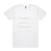 Brisbane Broncos - All Time 'Fridge and a Freezer' - T-Shirt - AS Colour -  - AS Colour - Staple Tee